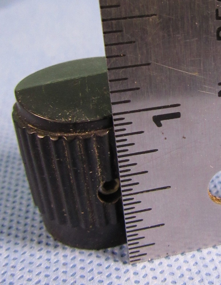 Raytheon & Unbranded Teardrop Set of 12 Pointer Control Black Knobs Vintage