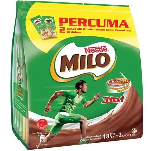 MILO 3 IN 1 malted drink