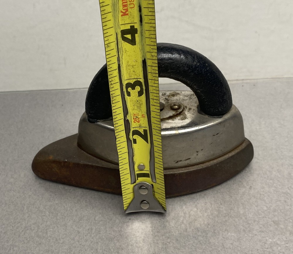 Antique Asbestos Sad Iron Collars Detachable