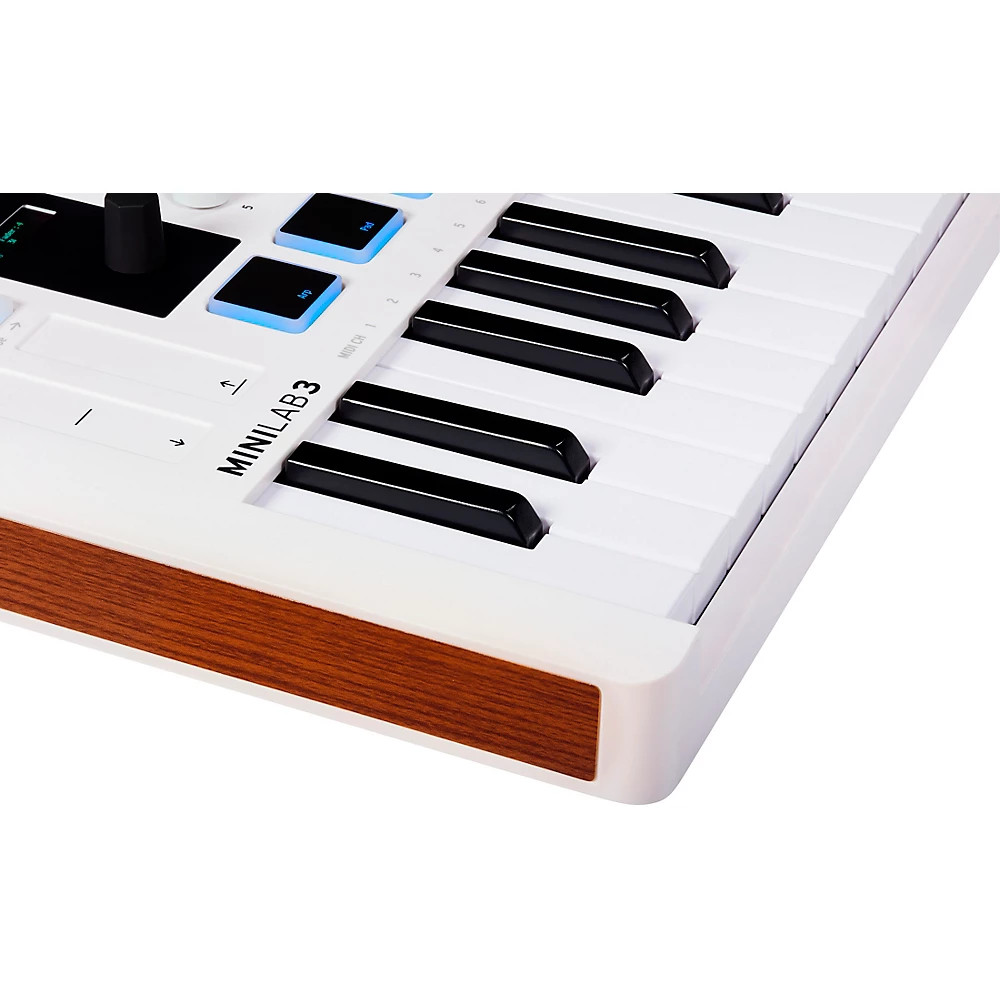 Arturia MiniLab 3 Hybrid Keyboard Controller White