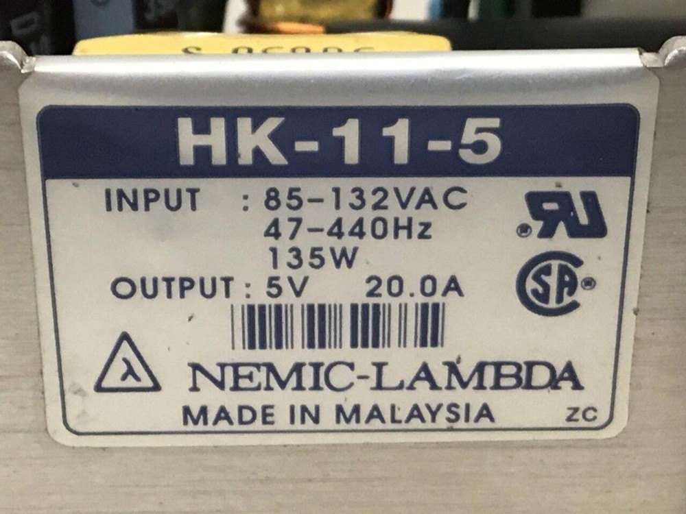 NEMIC-LAMBDA Power Supply HK-11-5 Used #93822