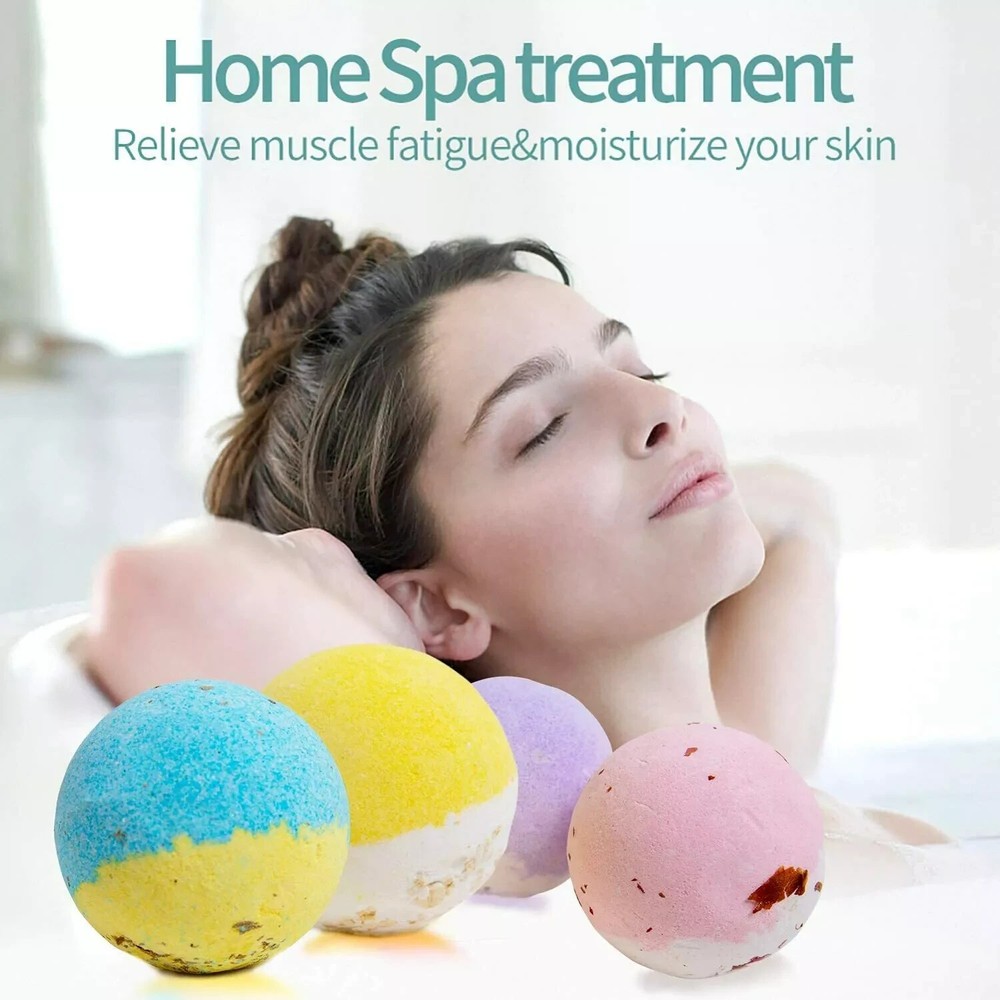 Bath Bombs Gift Set for Women, Foot Spa Kit Includes Foot Soaking Bath Basin