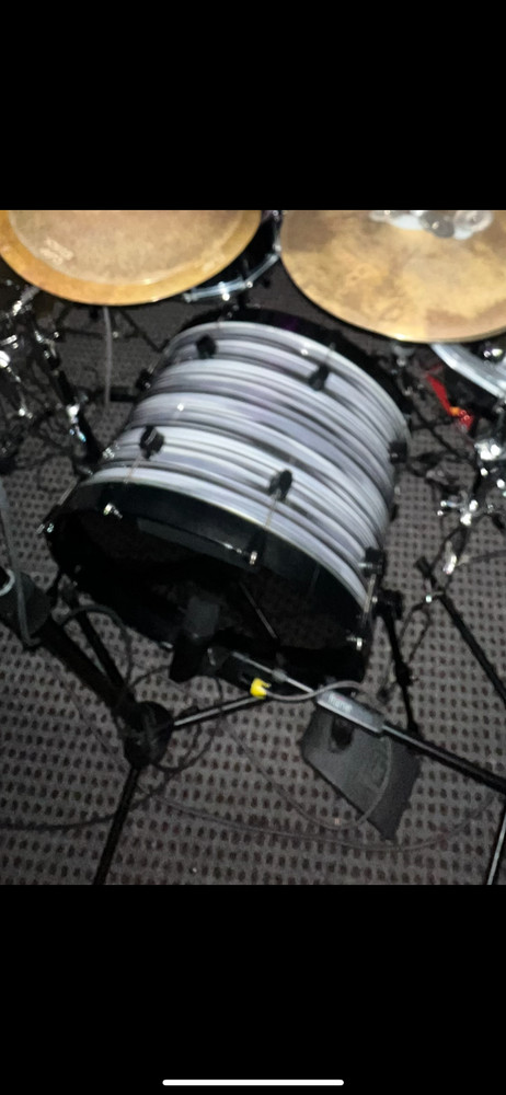 keller oyster wrap shell- bass drum 22x14