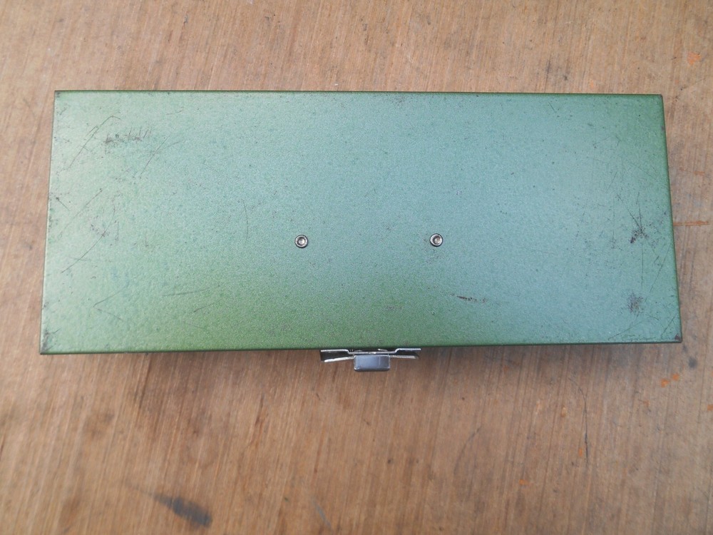 S K TOOLS EMPTY TOOL BOX 8-3/4" x 3-5/8" x 1-1/2" , NOS