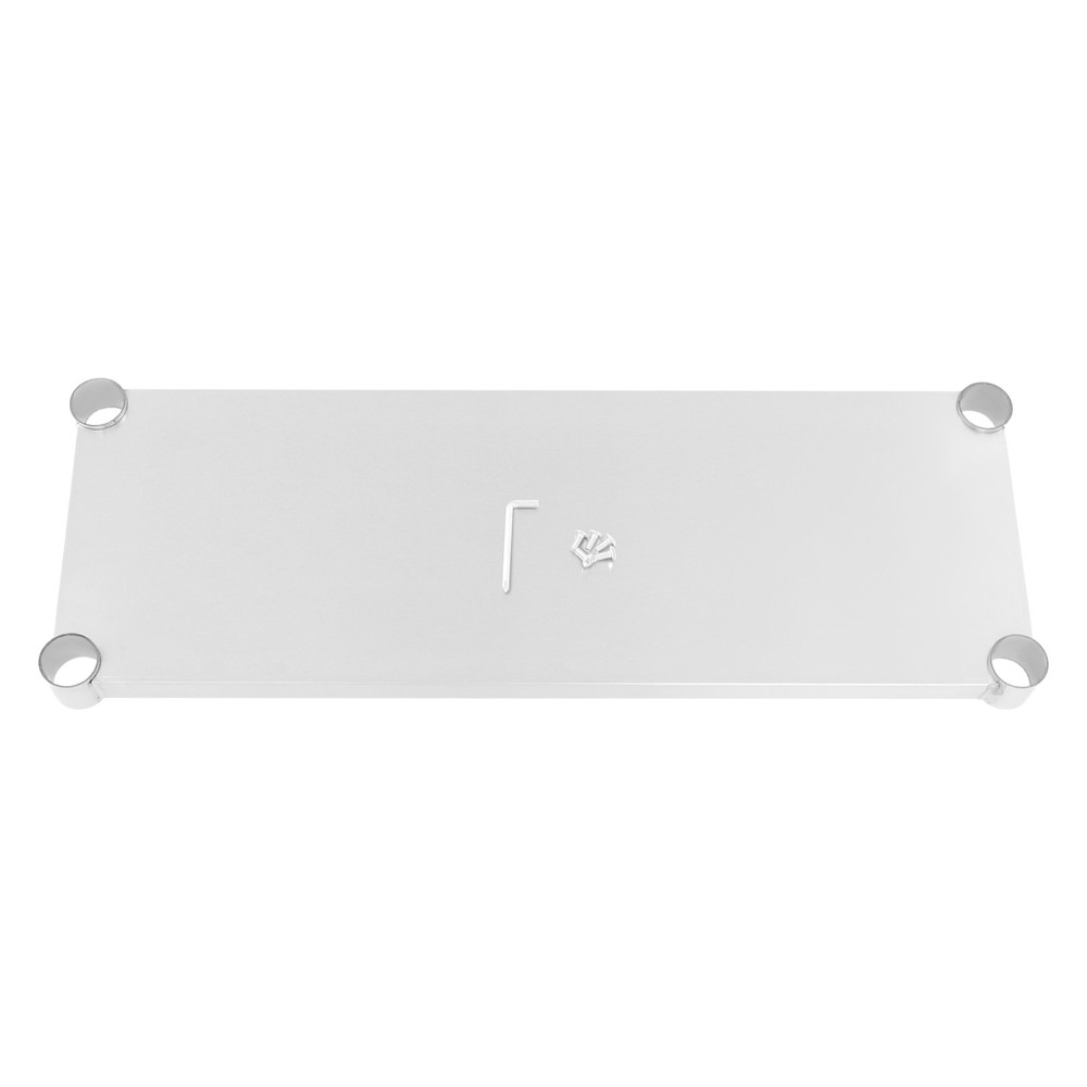 Under Shelf Stainless Steel Worktable Below Rack Storage Board Max. 100kg Load