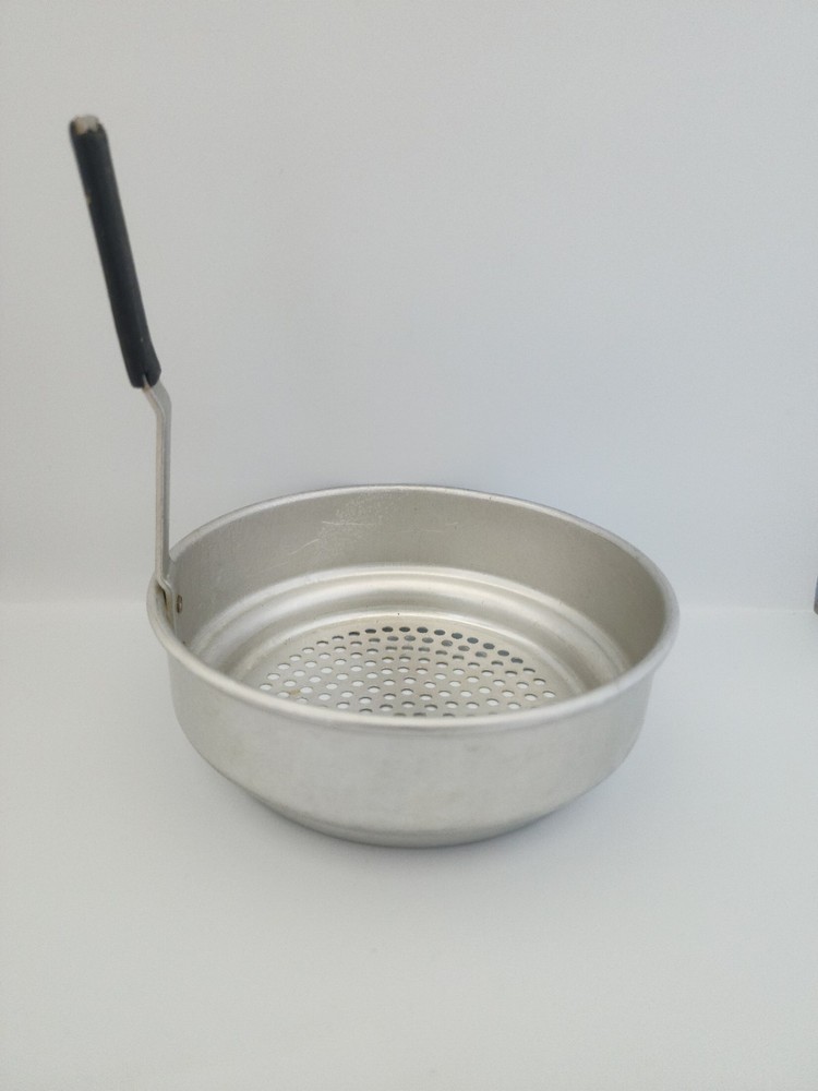 Vintage Aluminum Colander Steamer Cookware Accessory Small