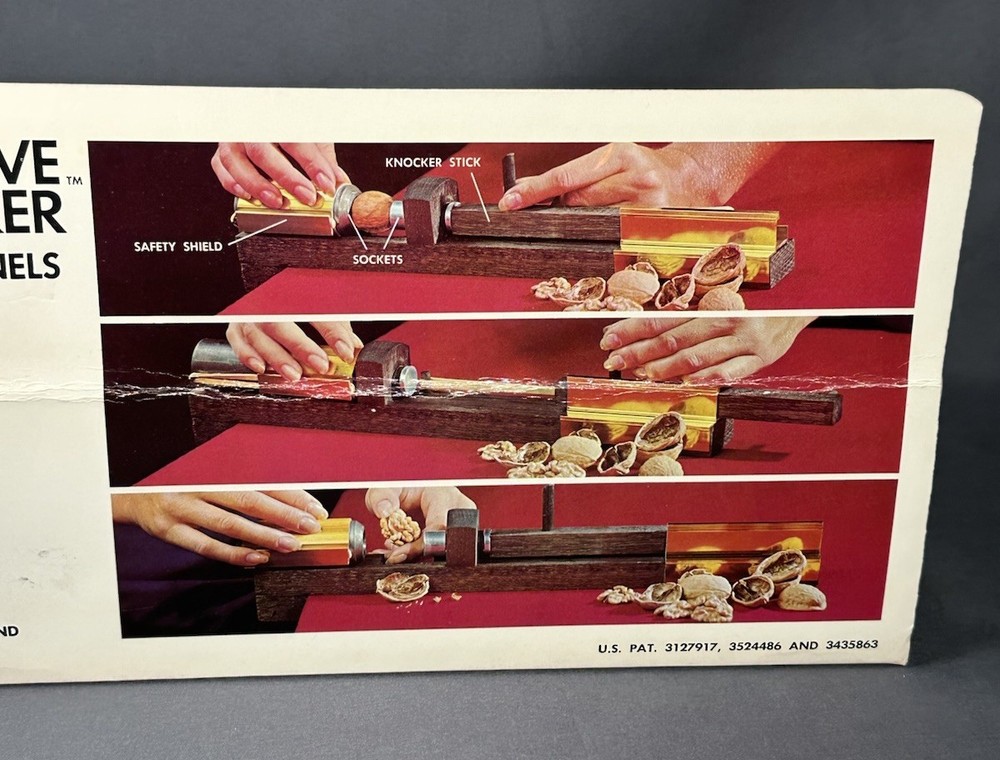 Vintage Texas Native Inertia Nutcracker With Box & Instructions Model 7141