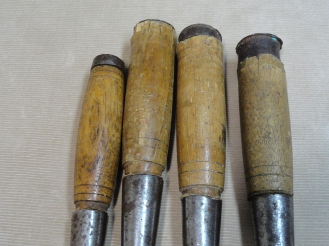 4 RELIANCE Timber Frame Framing Millwright Long Chisel s 1/4*1*1 1/4*1 1/2 'R4'