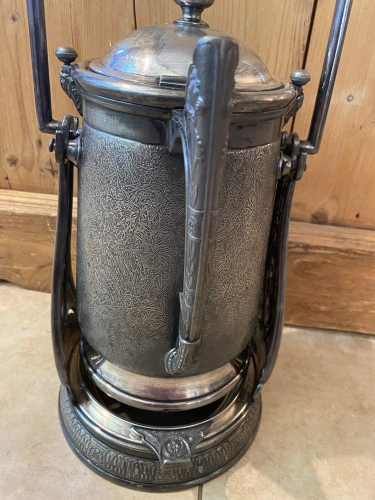 1868-1879 REED & BARTON WATER PITCHER SILVER PLATE