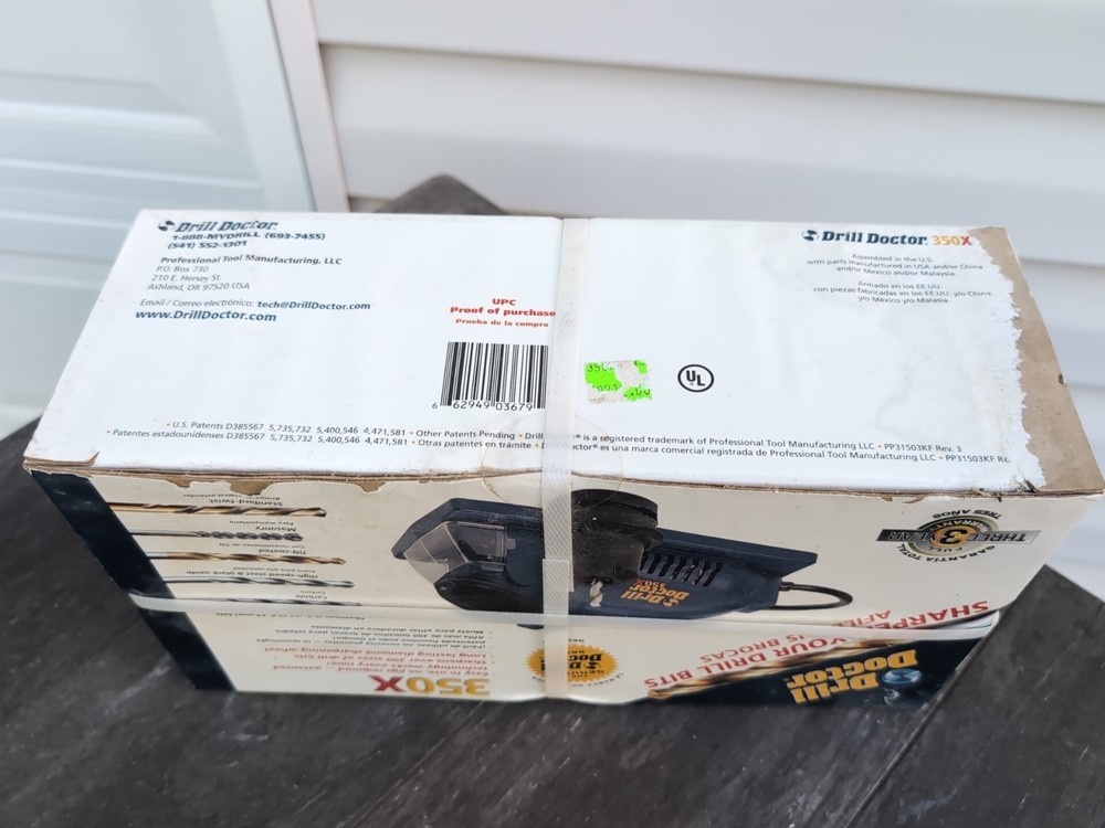 Drill Doctor 350X Drill Bit Sharpener - Sealed