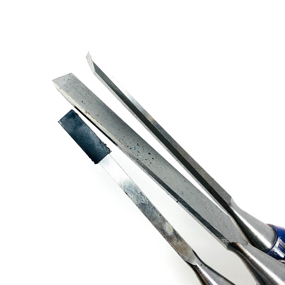 3 Pcs Irwin Marples 02N High Impact Chisel Set w/ Strike Cap, Hand Tools