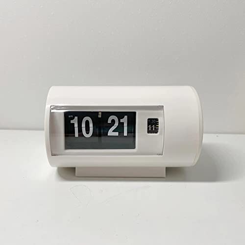 Retro Table Clock Auto Flip Clock 12 Hours AM/PM Format Display Timepiece