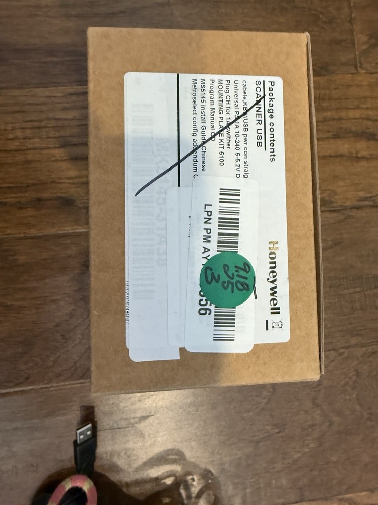 Honeywell Eclipse MS5145 LS USB Open AS IS See Photos READ