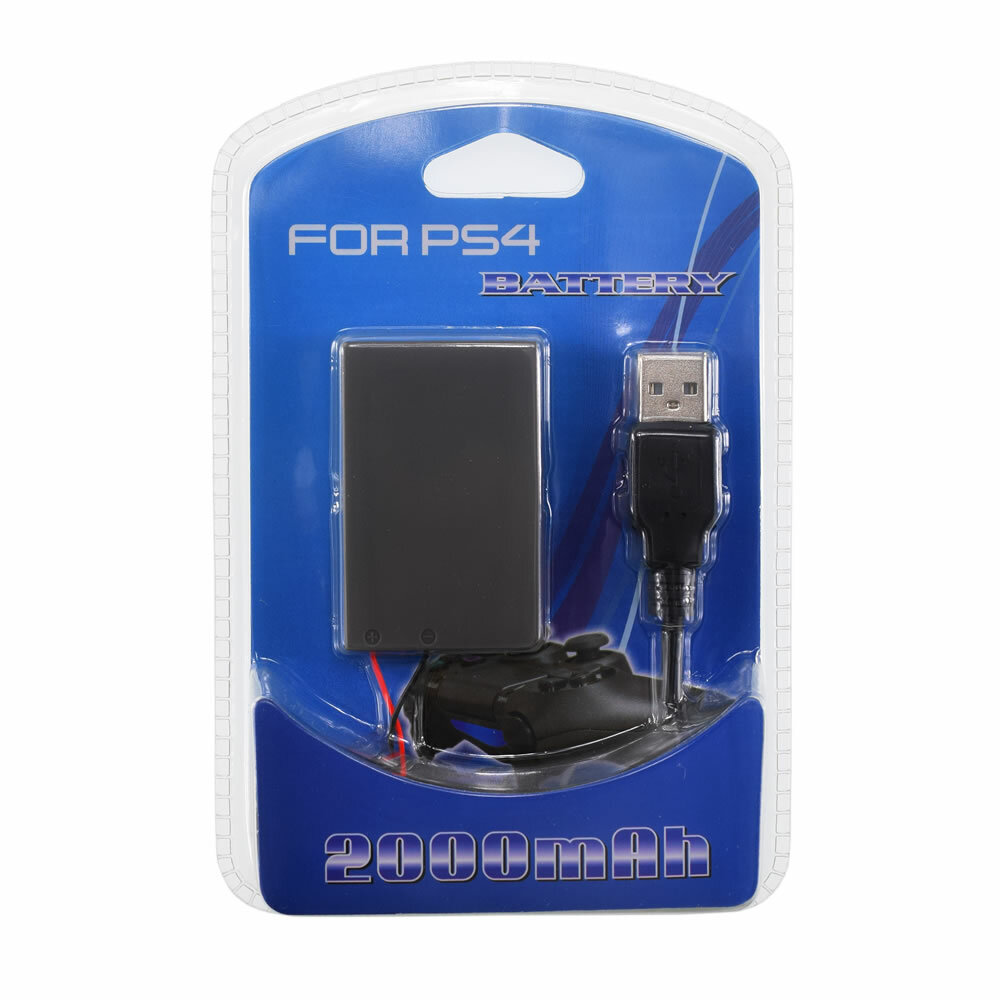 New 2000mAh Replacement Battery for PlayStation 4 PS4 Controller (1st Gen)