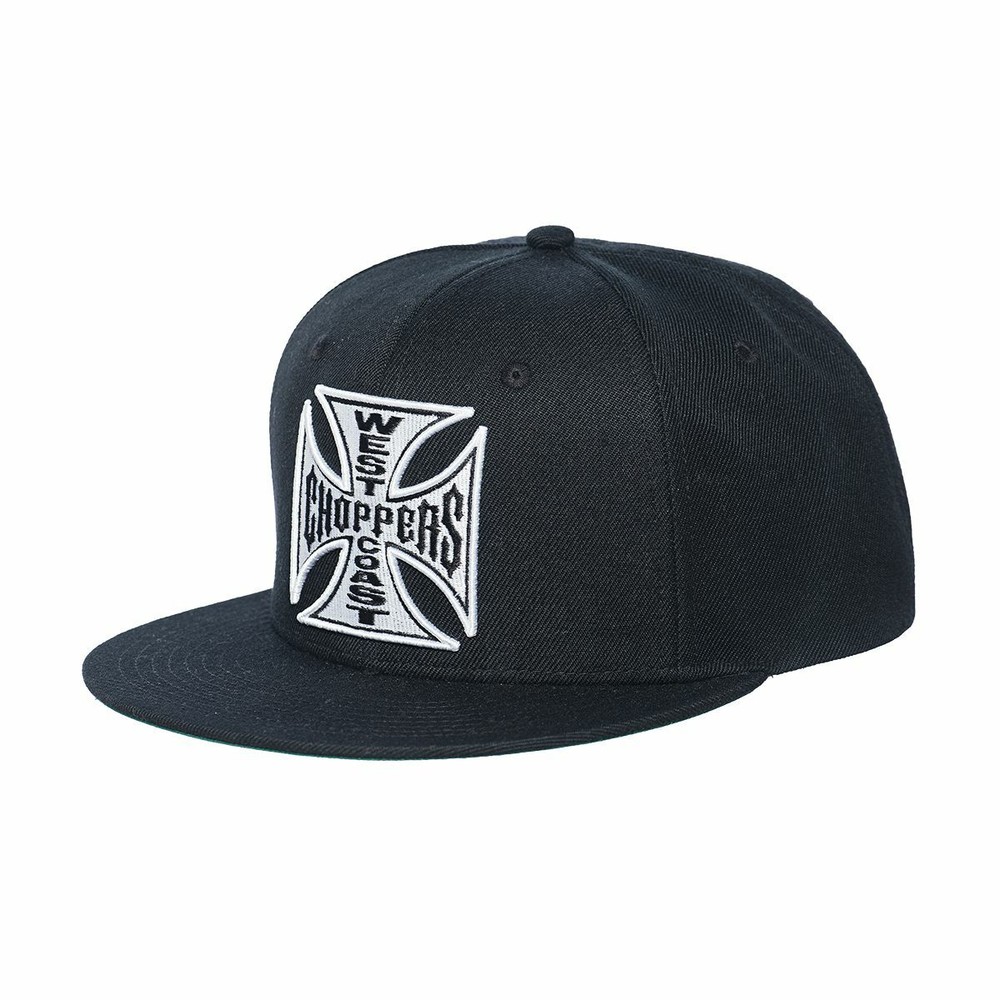 West Coast Choppers Baseball Cap / Baseball Cap OG Classic Flatbill Snapback Black