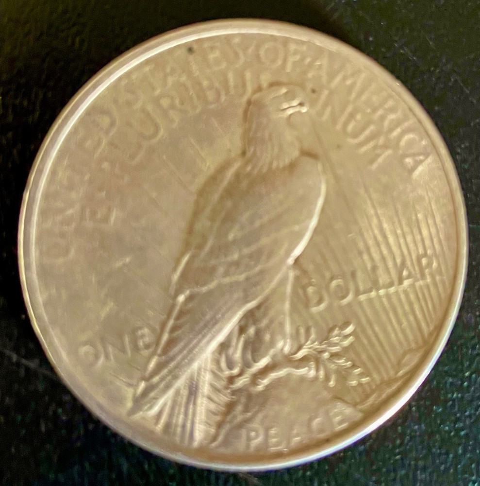 1922 S Peace US Silver Dollar