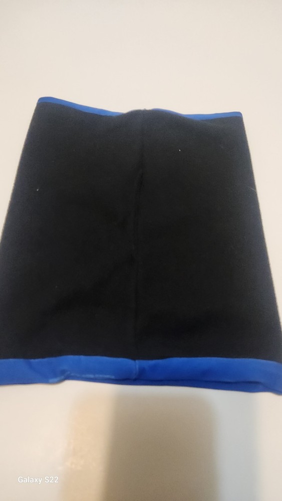 Phunkshun Wear Blue Black Reusable Neck Gaiter