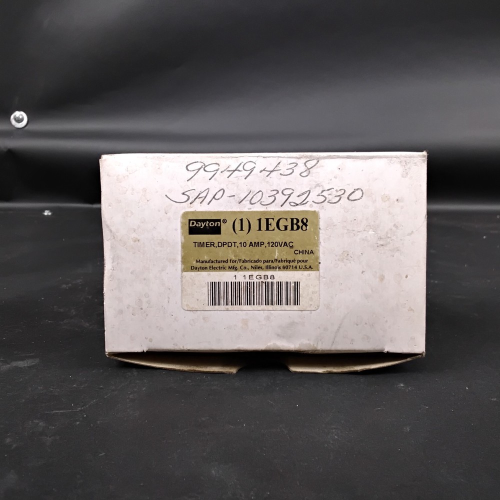 DAYTON 1EGB8 TIME DELAY RELAY ($45 OBO)