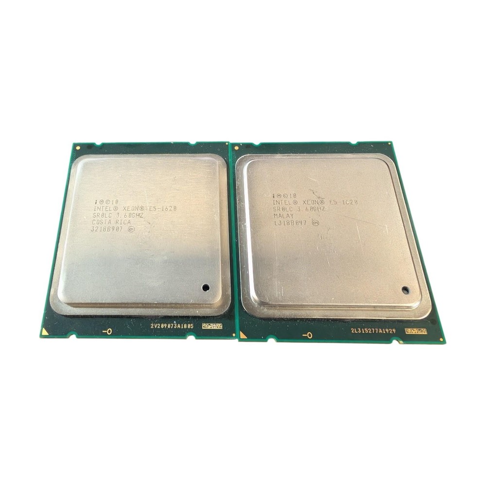 Lot of 2 Intel Xeon E5-1620 3.60GHz Socket LGA2011 CPU Processor SR0LC