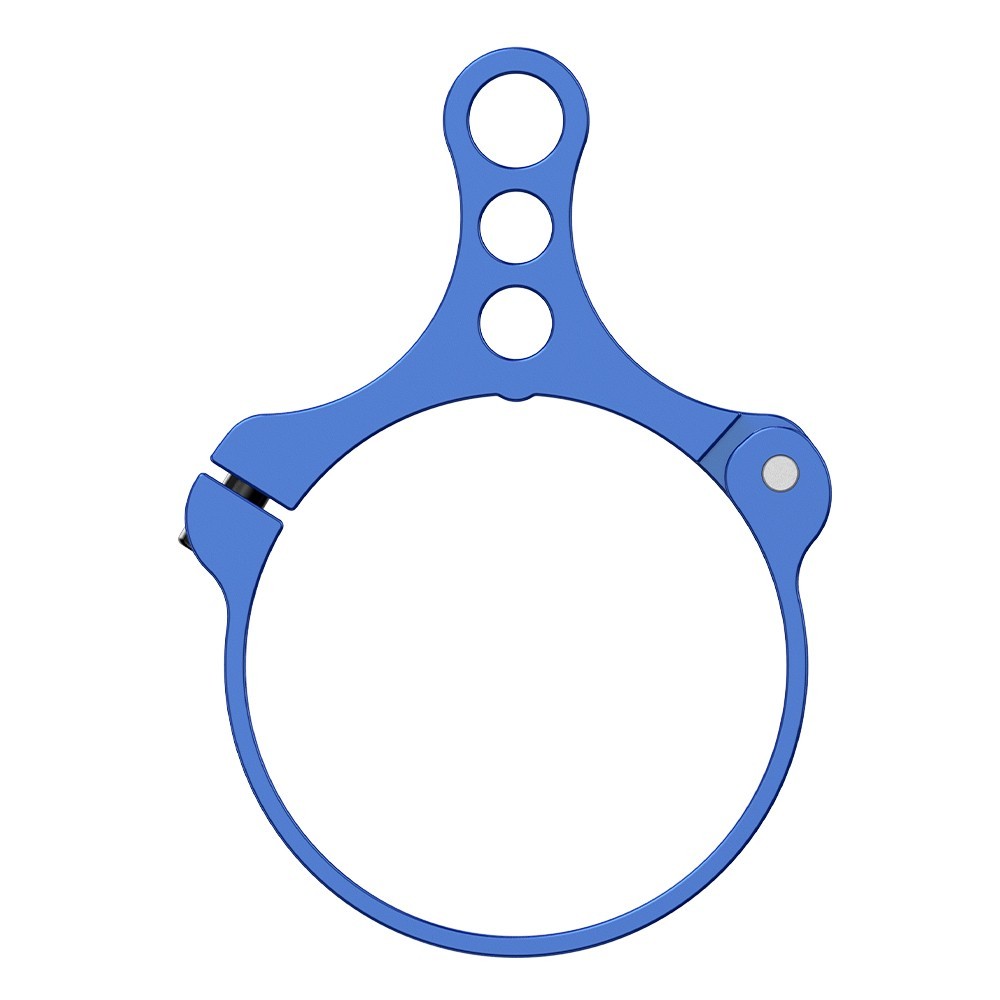 Hunting Scope Throw Lever Ring Sights Switch Lever Mounts Blue 46mm Diameter
