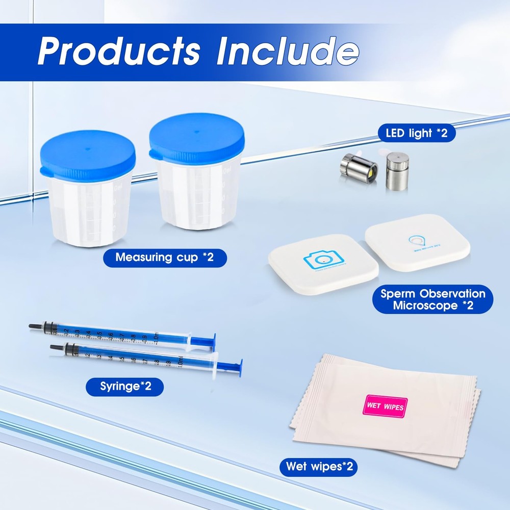 Sperm Microscope for Male Fertility Testing and Rapid Home Analysis