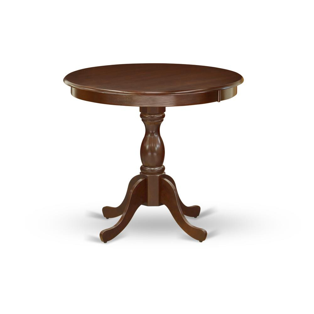 AMAB3-MAH-18 3 Pc Dining Room Set - 1 Kitchen Table and 2 Coffee Upholstered...