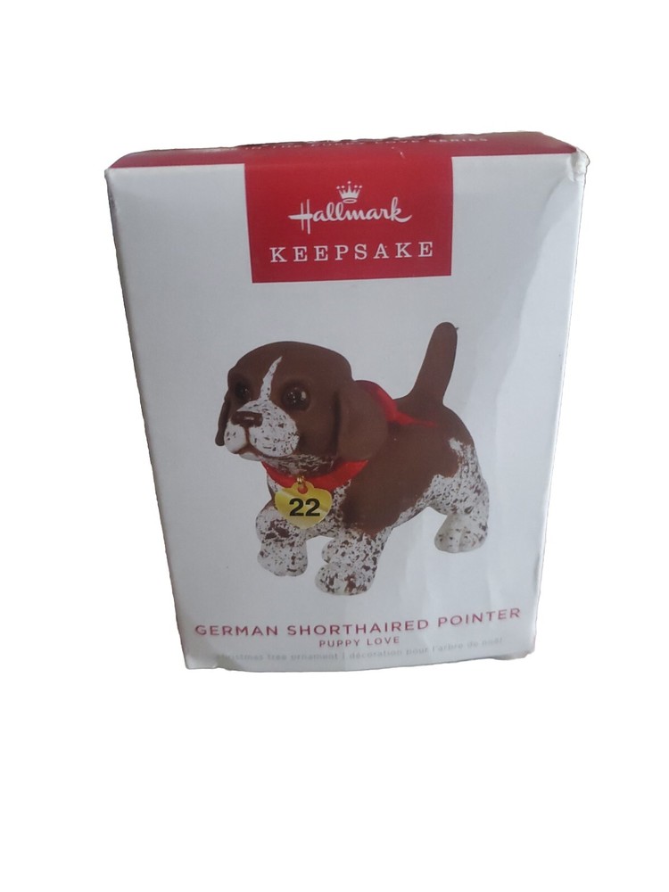 2022 Hallmark Keepsake German Shorthaired Pointer Ornament
