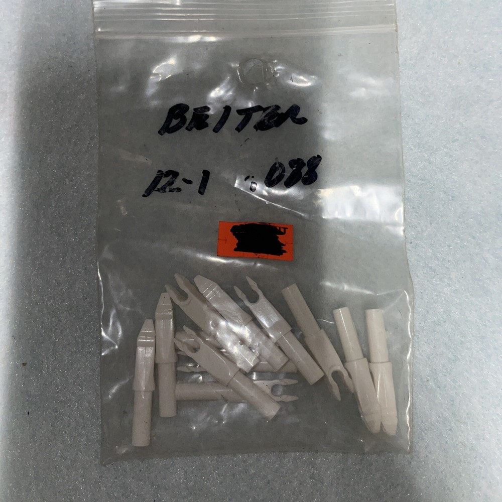 Bieter 12-1 .088 Nocks 12 Pack