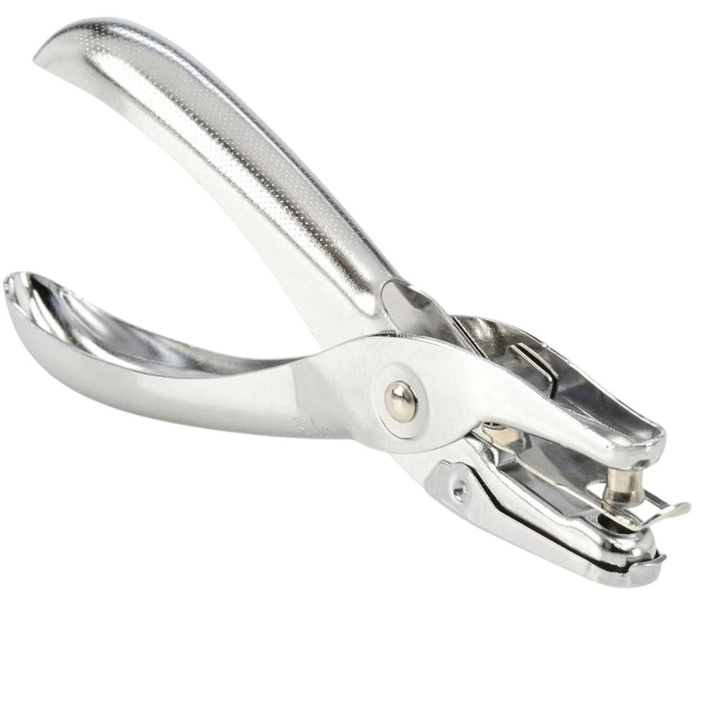 Single Hole Punch 5 Sheet Capacity 1/4" Hole: 1 Pack