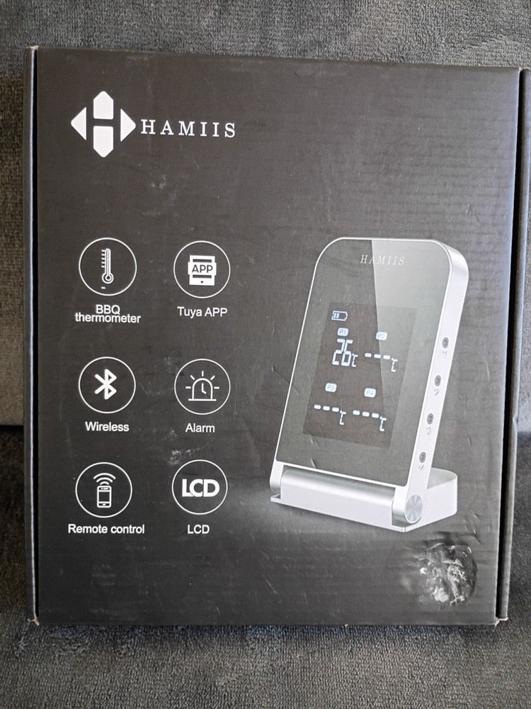 Smart Wireless BBQ Meat Thermometer by HAMIIS