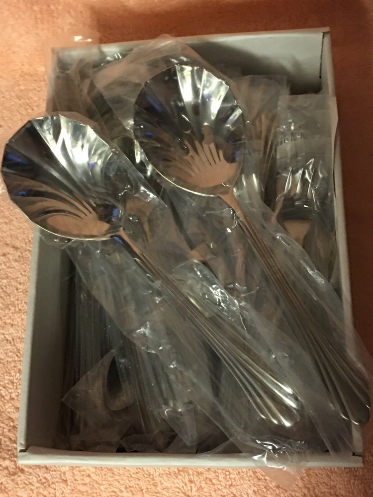 Retroneu BARRINGTON Stainless Korea Glossy Silverware Flatware; NEW!! CHOICE!!!