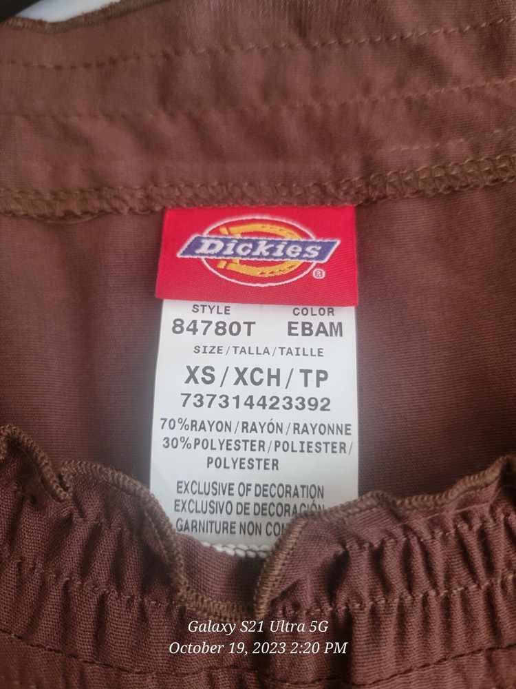 Dickies Scrub Set Brown