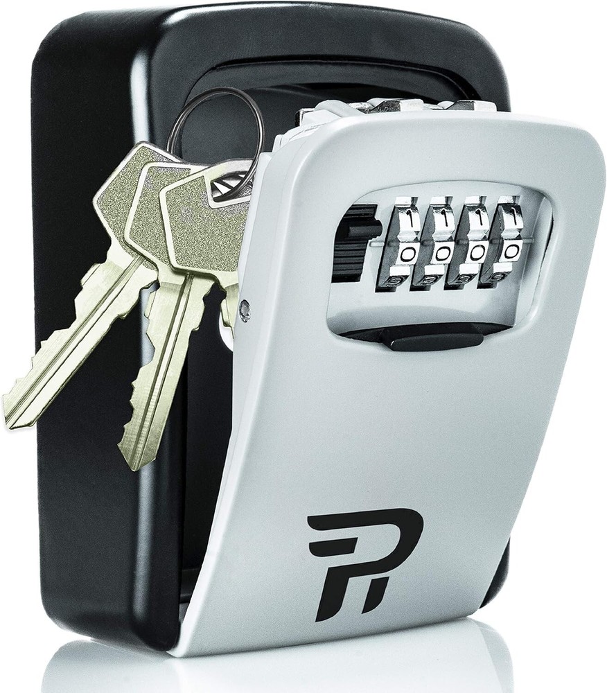 2-Pack Wall-Mount Key Lock Box – Durable Combination Storage for Home & Office