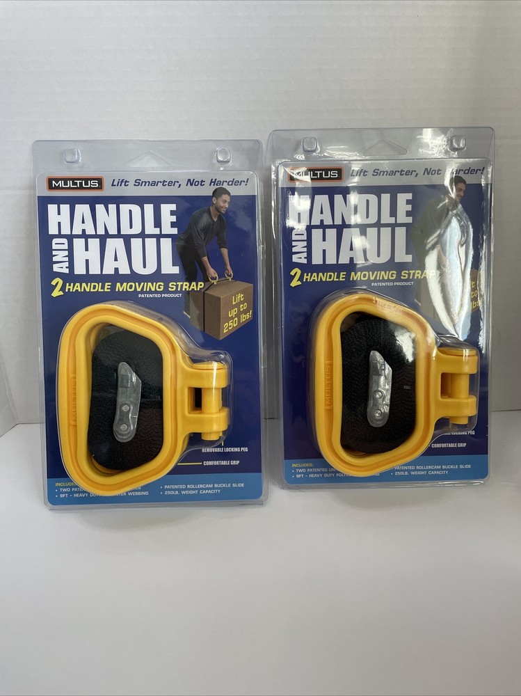 MULTUS Handle and Haul 2 Handle Moving Strap 2 Pack Total Furniture New
