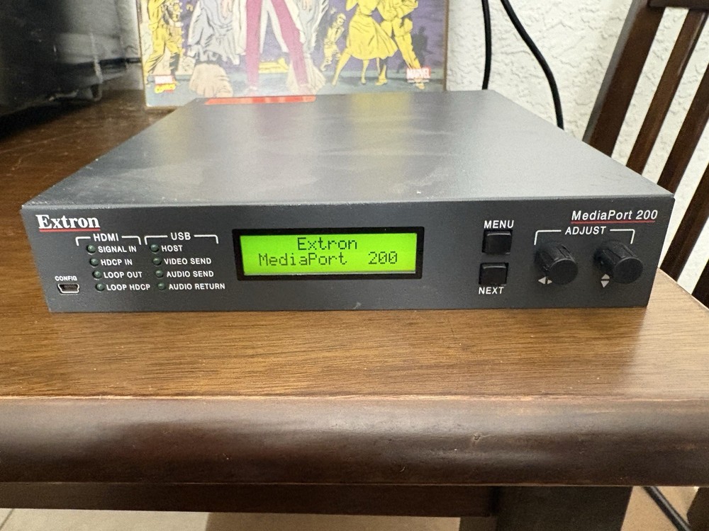 Extron MediaPort 200 AV Interface HDMI USB LAN RS232 Tested