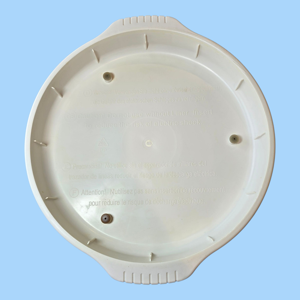 NuWave Infrared Oven OEM Replacement Part Analog Base (IRC2) White w/ Red #22061