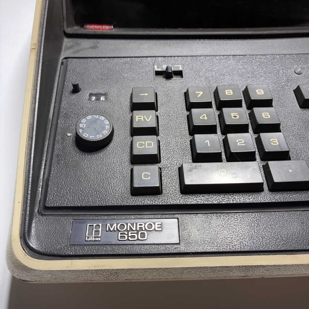 Monroe 650 with Nixie Tube Display.