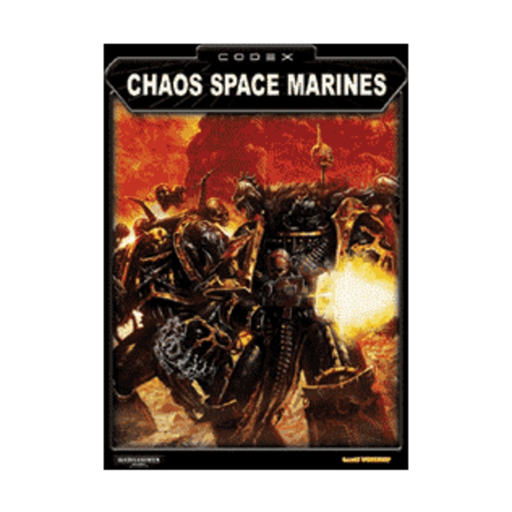 GW Warhammer 40K Codex Chaos Space Marines (3rd Ed, 2nd) VG+