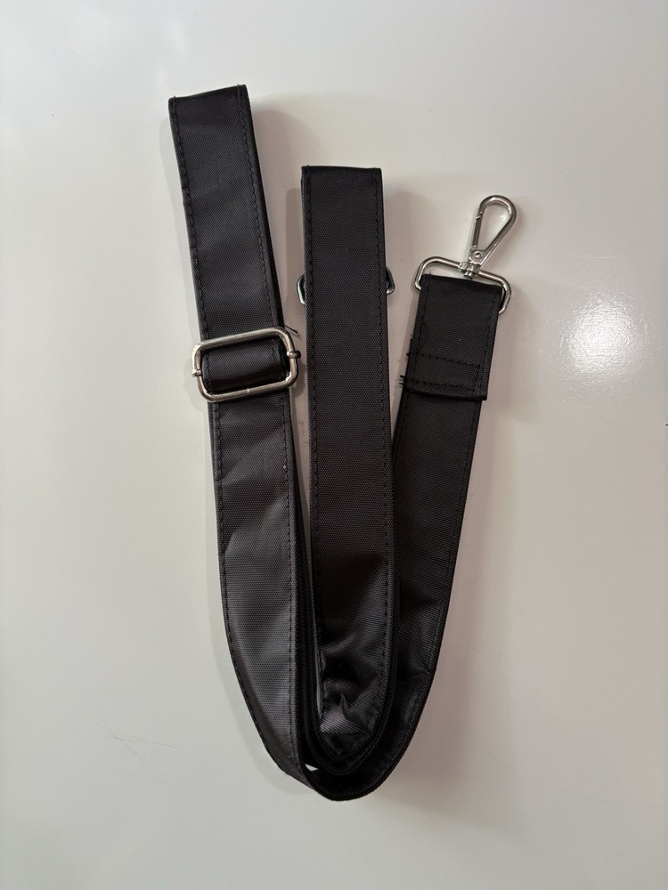 "New" Black Nylon Replacement Shoulder Strap 47" Plus extend