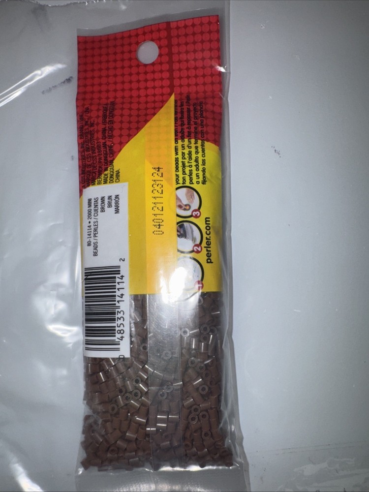 Perler Mini Fuse Beads Brown