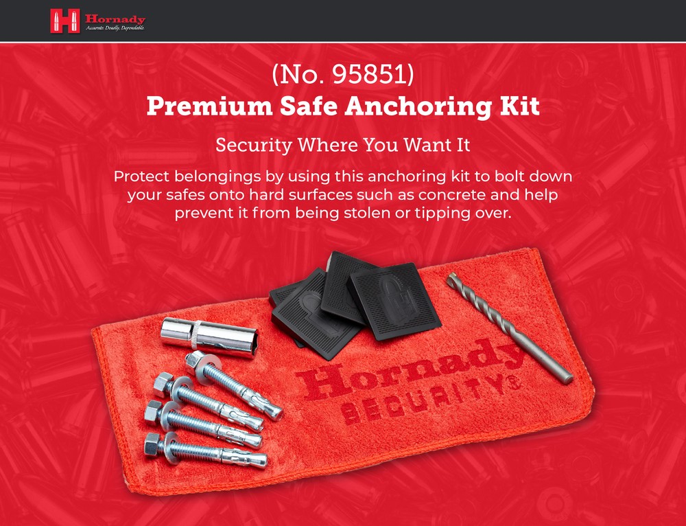 Hornady Premium Safe Anchoring Kit, 95851