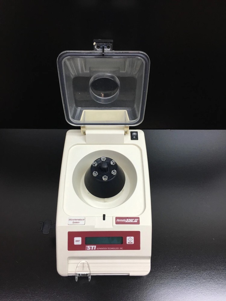 Seperation Technology Microhematocrit System Microfuge HemataSTAT-II 100-100