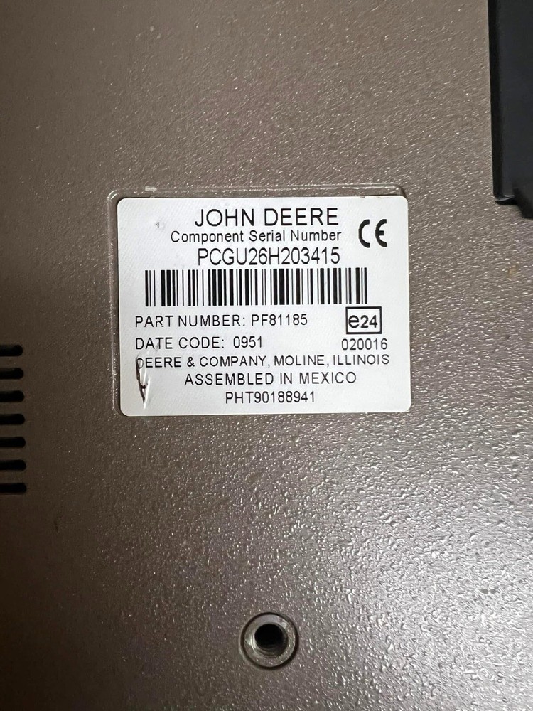 John Deere 2600 Display With Autotrac
