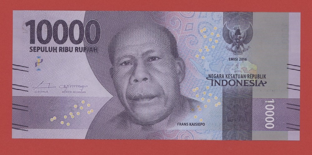 INDONESIA  10000  RUPIAH  2016  PICK # 157  UNC.