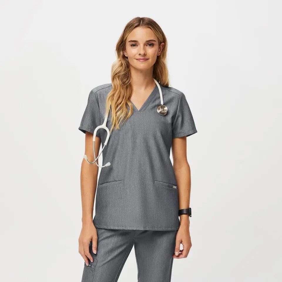 FIGS Scrub Set - Casma and Kade Graphite