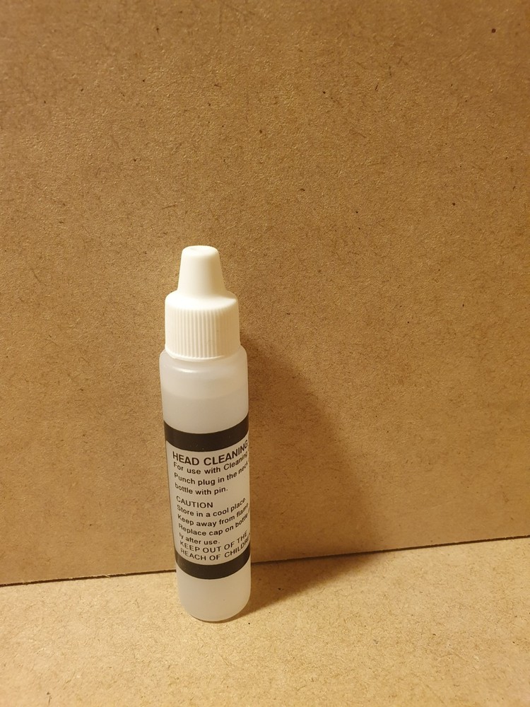 20ml VHS VCR Head Cleaner Replacement Cleaning Fluid Solution