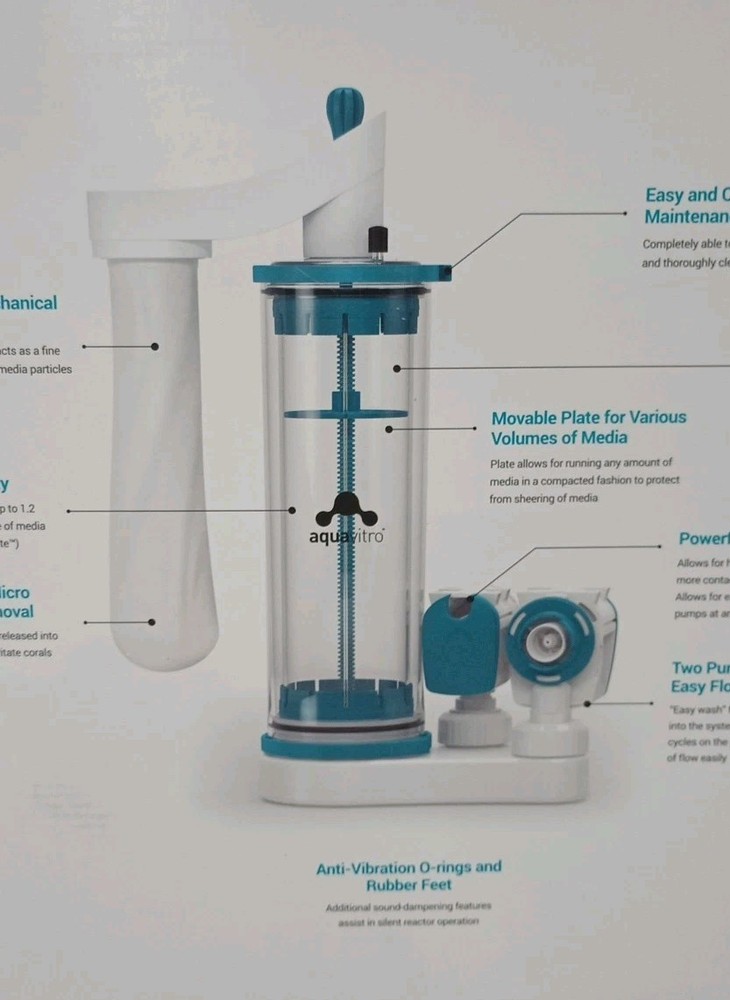 Aquavitro element Z Zeolite Reactor