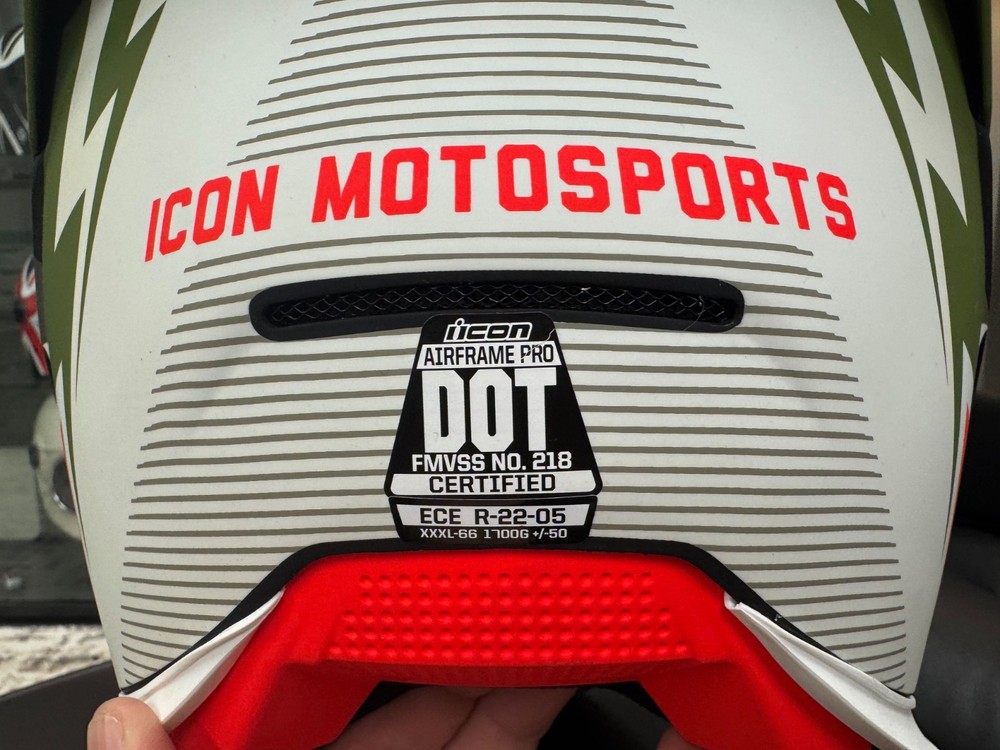 Icon Airframe Pro Deployed Helmet, size 3XL, 65-66cm