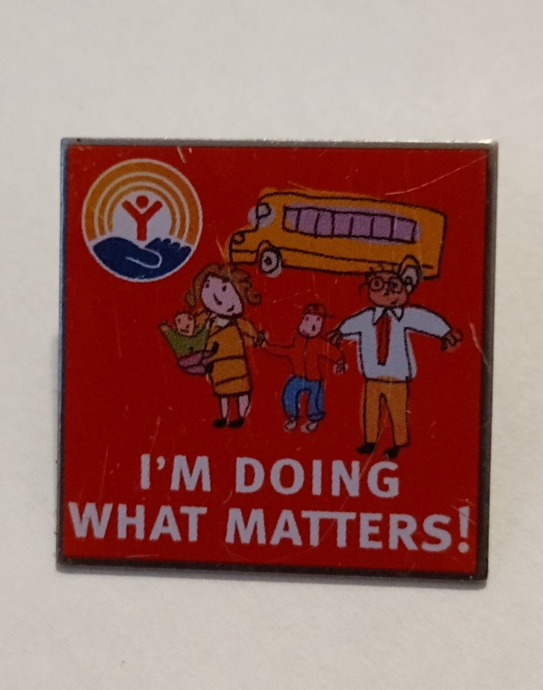 I'm Doing What Matters! United Way Lapel Pin