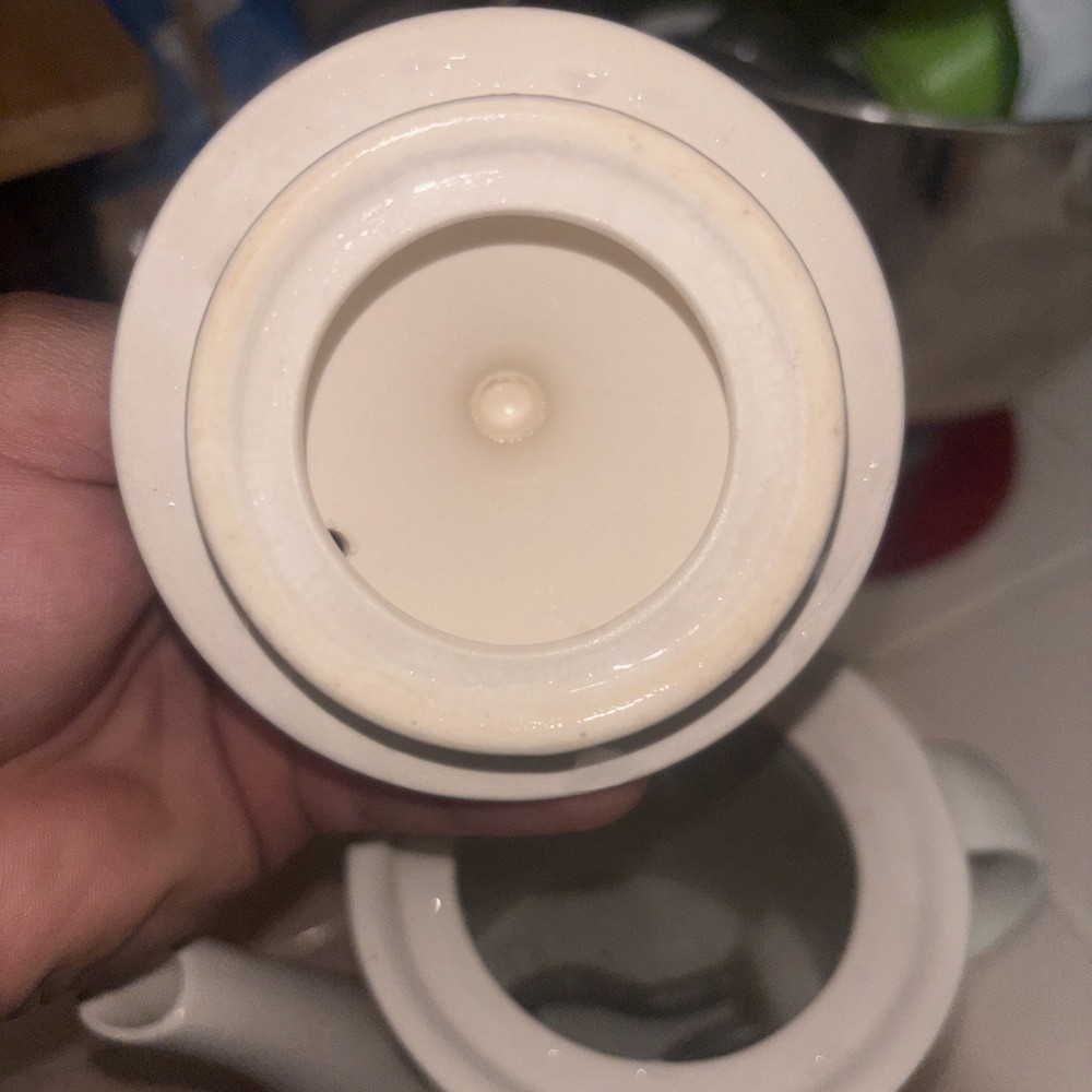 Vintage Maruka Electric Ceramic Tea Pot Kettle When It Rains It Pours Tested